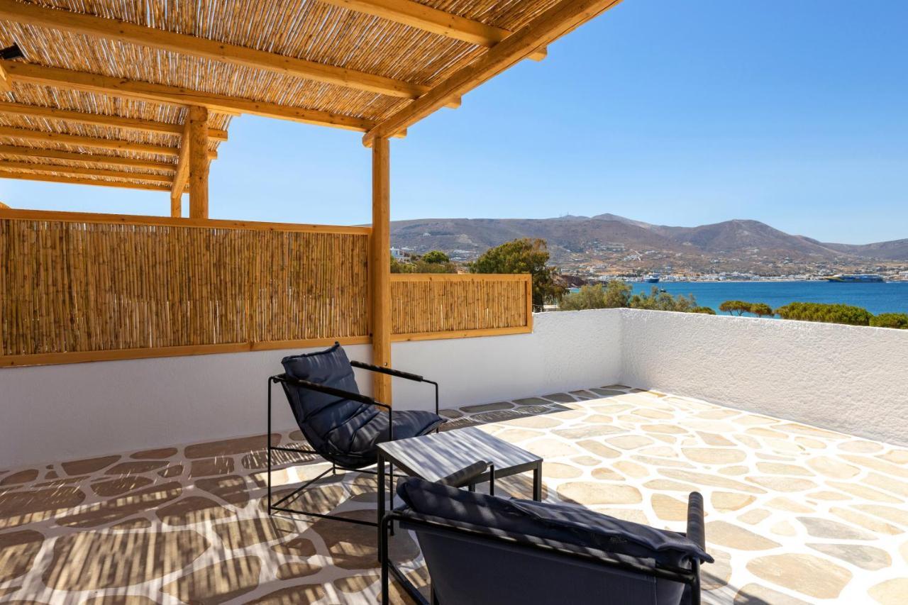 פארוס Omilos Beachfront House מראה חיצוני תמונה