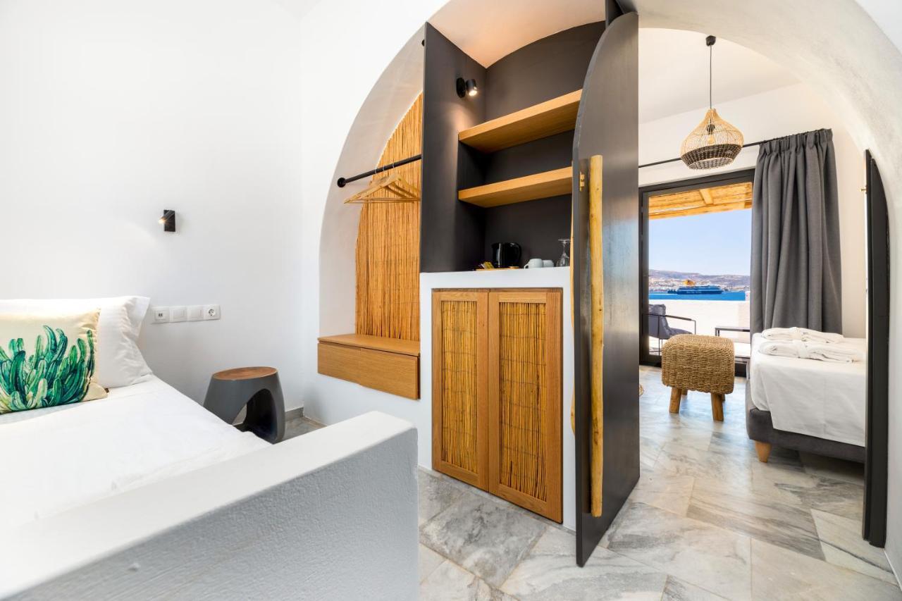 פארוס Omilos Beachfront House מראה חיצוני תמונה