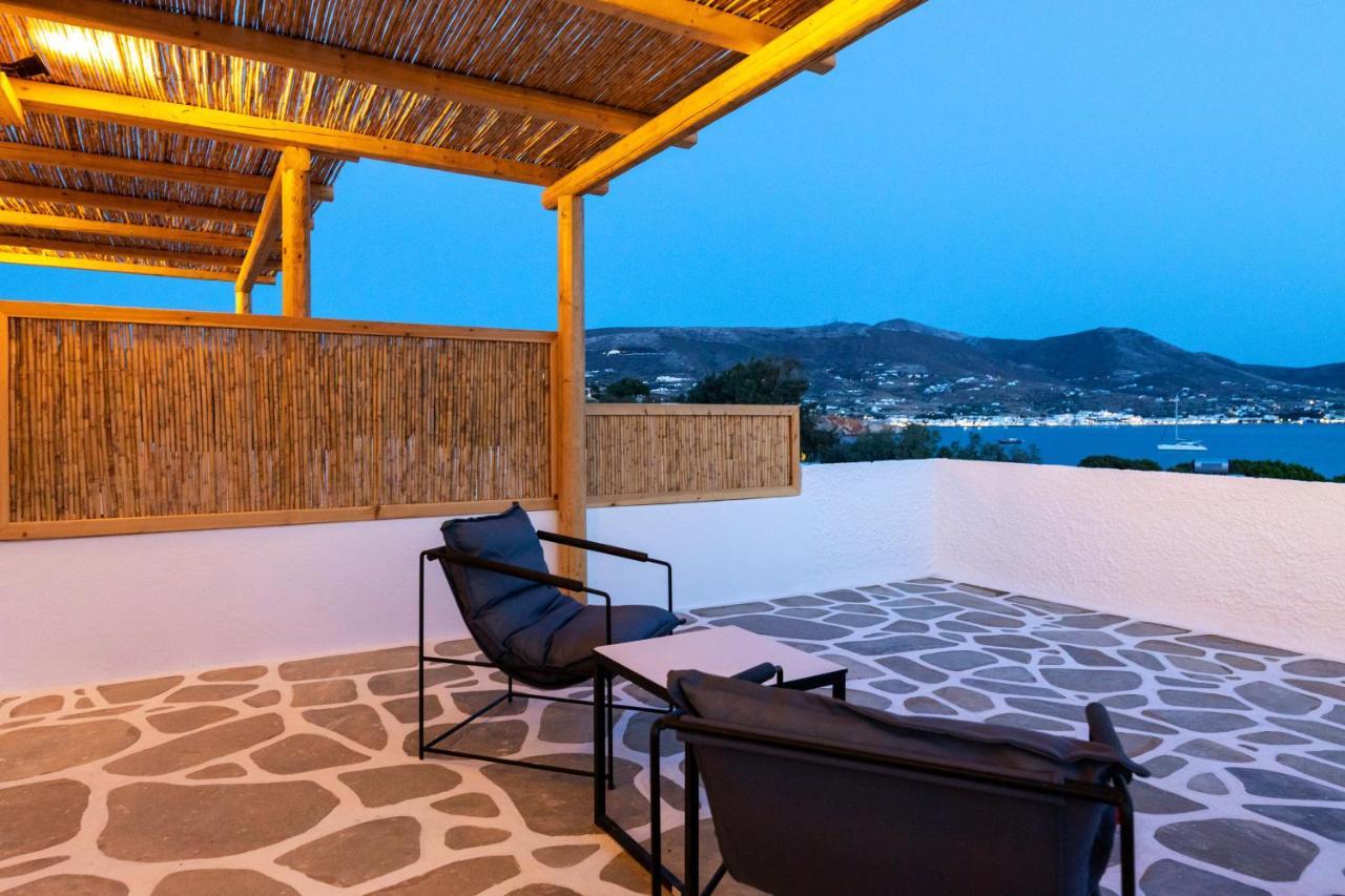 פארוס Omilos Beachfront House מראה חיצוני תמונה